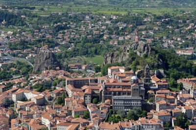 La Haute-Loire vue du ciel, collection Chevret (48 Fi) 