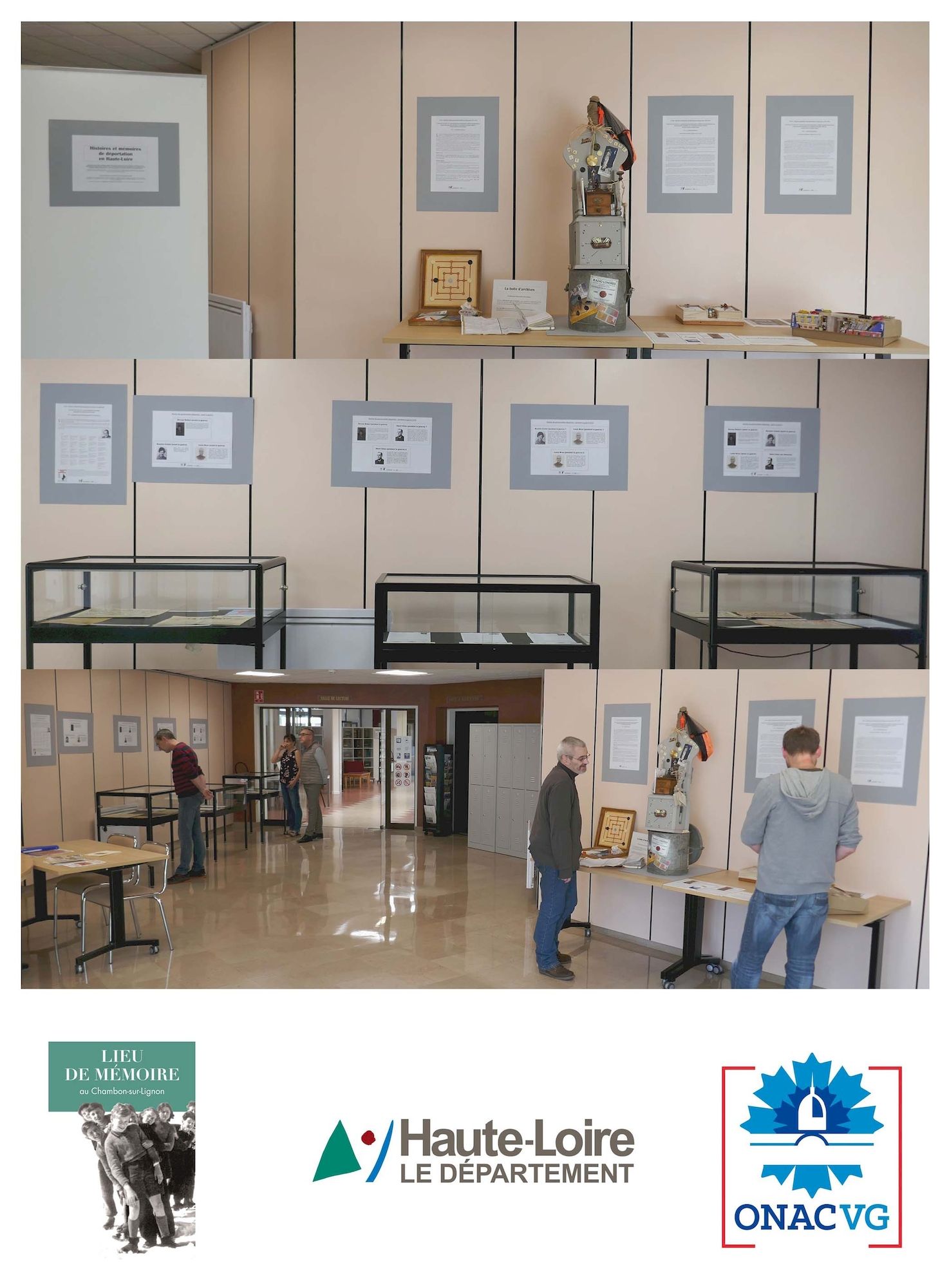 Projet pédagogique départemental "Journée nationale du souvenir des victimes et héros de la deportation"