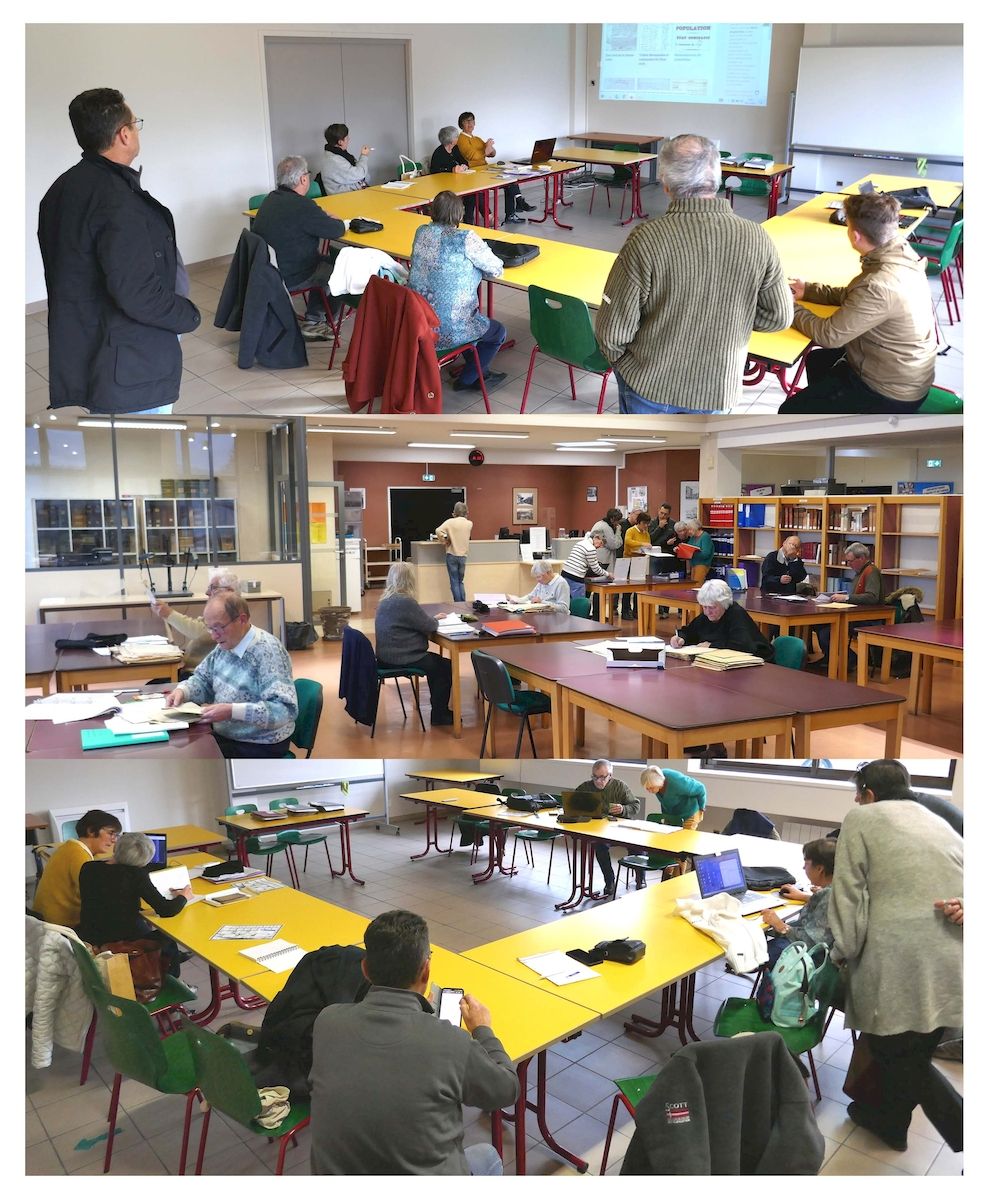 Succès pour l'atelier d'aide à la recherche généalogique !