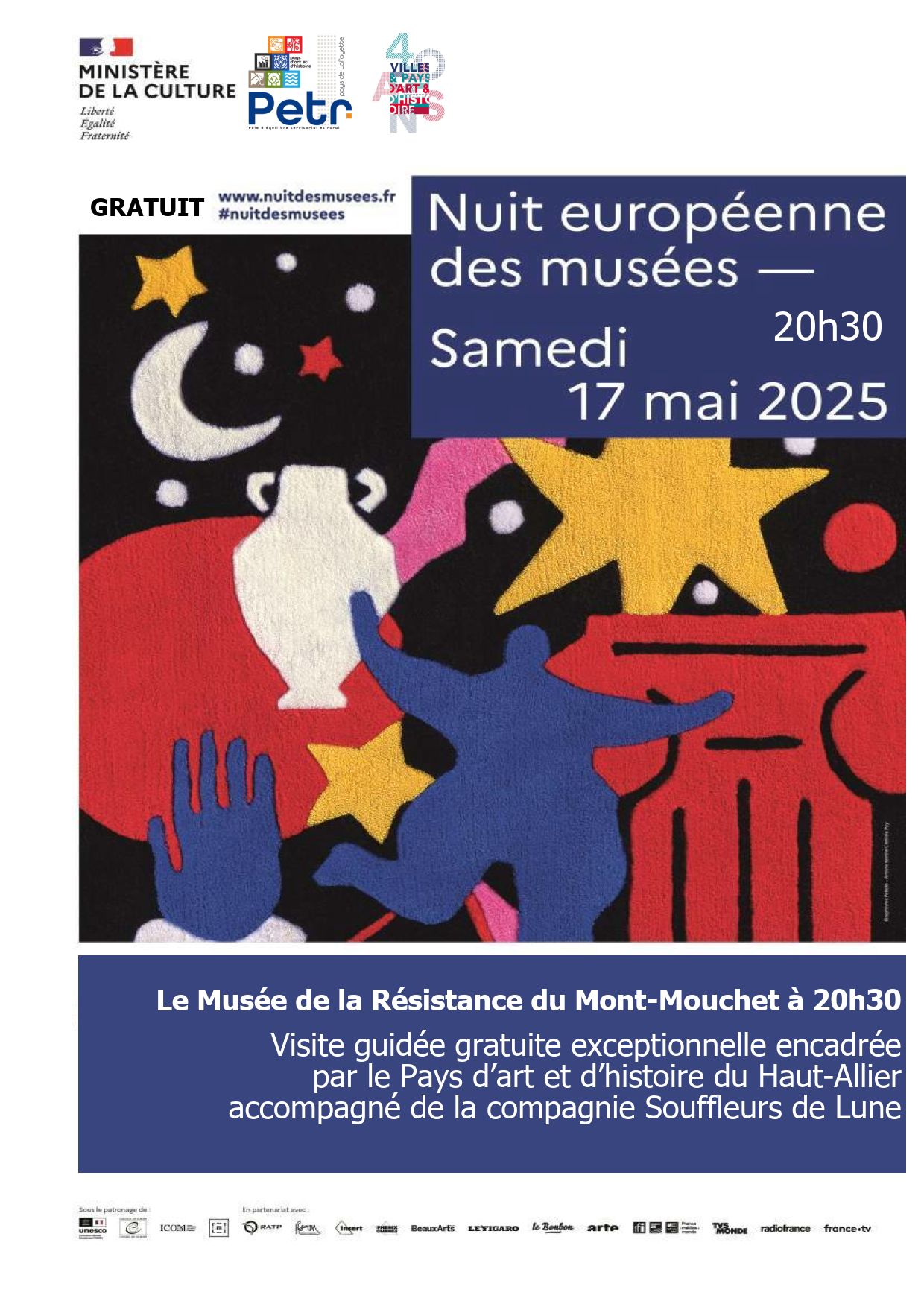 Nuit européenne des musées 2025 et printemps des cimetières Rendez-vous au cœur des jardins de 